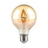 Żarówka LED V-TAC 4W filament E27 kula glob G80 bursztyn 80x120mm VT-2004-N 2200K 400lm